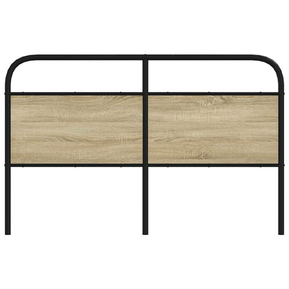 Replace Headboard Sonoma Oak 150 cm Steel and Engineered Wood