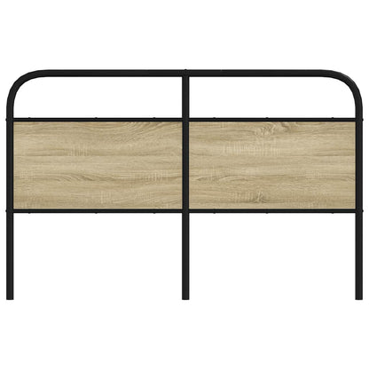 Replace Headboard Sonoma Oak 160 cm Steel and Engineered Wood