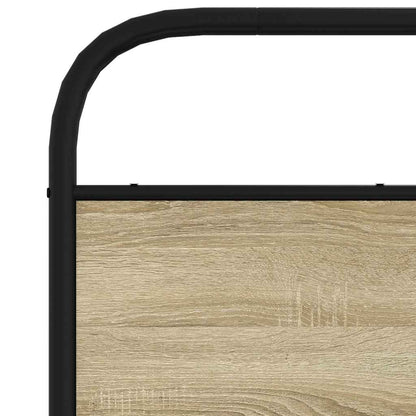 Replace Headboard Sonoma Oak 160 cm Steel and Engineered Wood