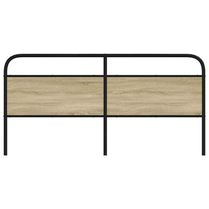 Replace Headboard Sonoma Oak 180 cm Steel and Engineered Wood