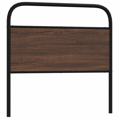 Replace Headboard Brown Oak 90 cm Steel and Engineered Wood