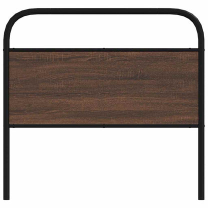 Replace Headboard Brown Oak 90 cm Steel and Engineered Wood