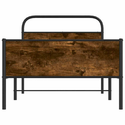 Bed Frame without Mattress 90x190 cm Sonoma Oak Engineered Wood