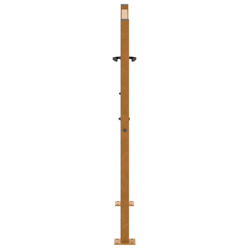 Garden Gate 100x100 cm Weathering Steel Light Design