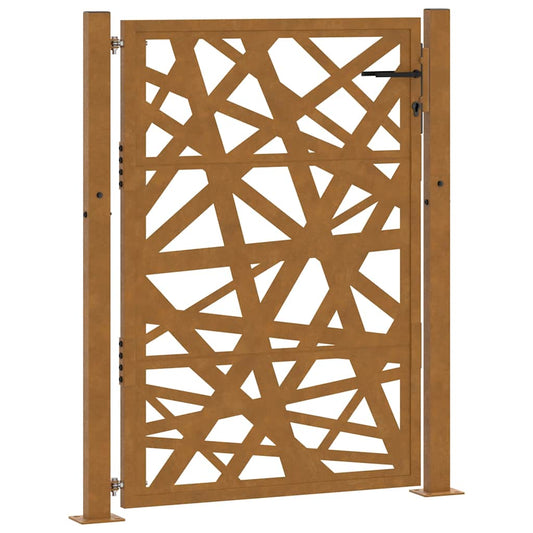 Garden Gate 100x125 cm Weathering Steel Light Design