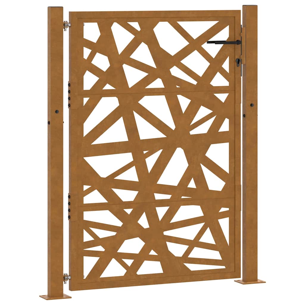 Garden Gate 100x125 cm Weathering Steel Light Design