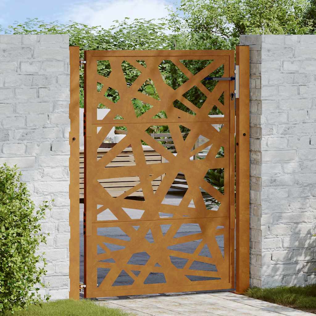 Garden Gate 100x125 cm Weathering Steel Light Design