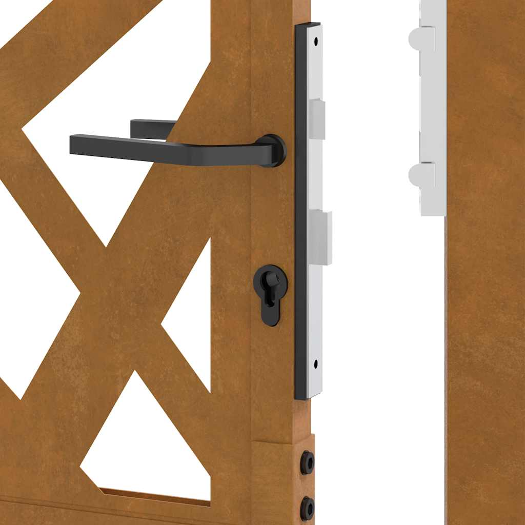 Garden Gate 100x150 cm Weathering Steel Light Design