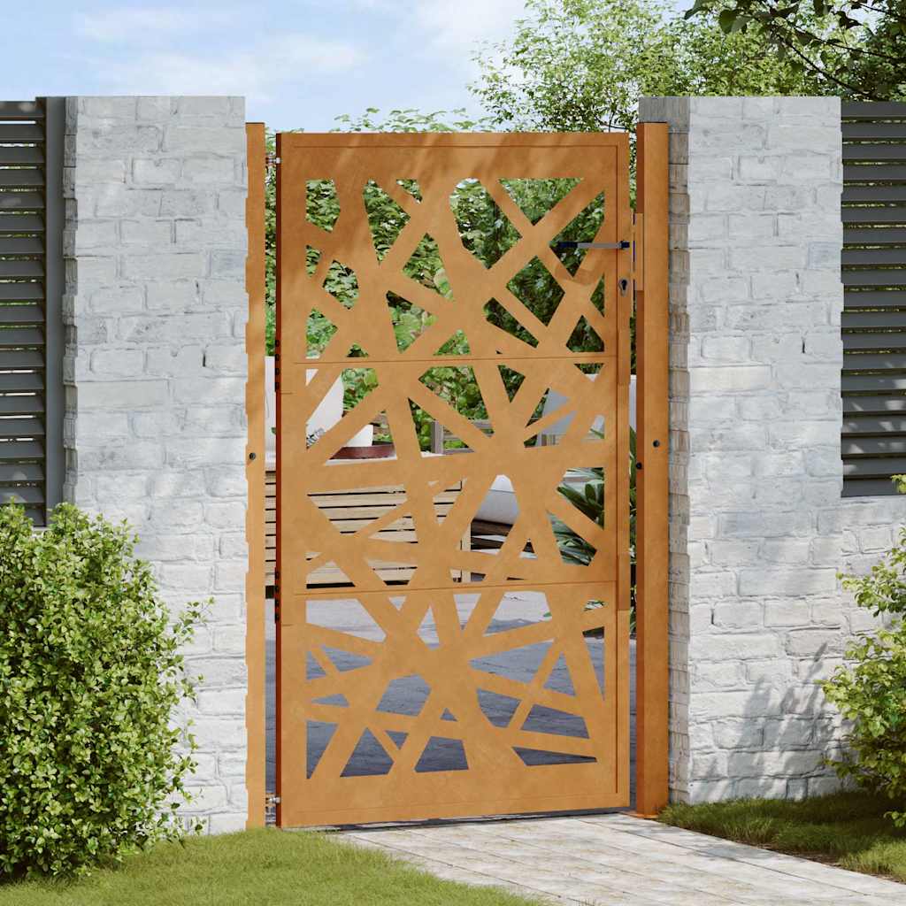 Garden Gate 100x150 cm Weathering Steel Light Design