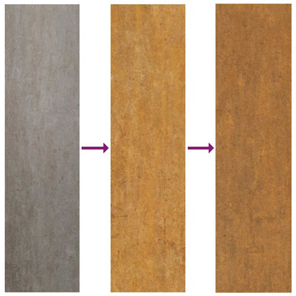 Garden Gate 100x200 cm Weathering Steel Light Design