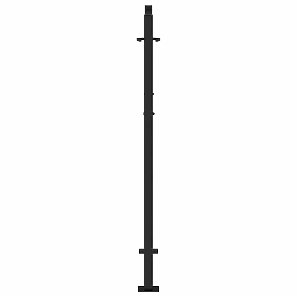 Garden Gate Black 100x125 cm Steel Trace  Design