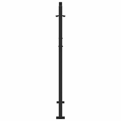 Garden Gate Black 100x125 cm Steel Trace  Design