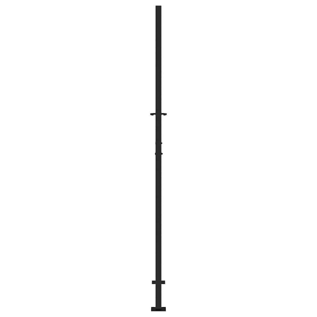 Garden Gate Black 100x200 cm Steel Trace  Design