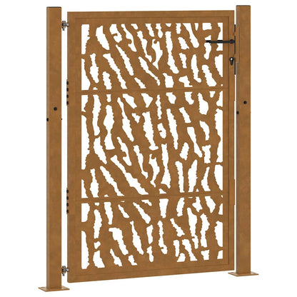 Garden Gate 100x125 cm Weathering Steel Trace Design