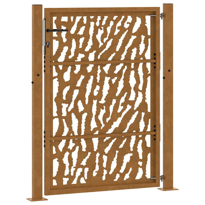Garden Gate 100x125 cm Weathering Steel Trace Design