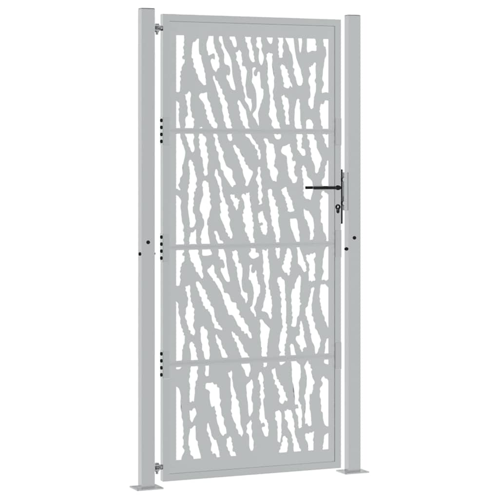 Garden Gate 100x200 cm Weathering Steel Trace Design