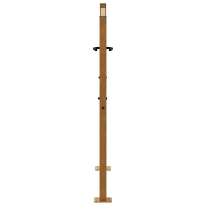 Garden Gate 100x100 cm Weathering Steel Flame Design