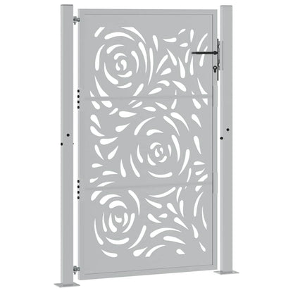 Garden Gate 100x150 cm Weathering Steel Flame Design