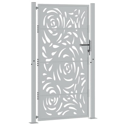 Garden Gate 100x175 cm Weathering Steel Flame Design