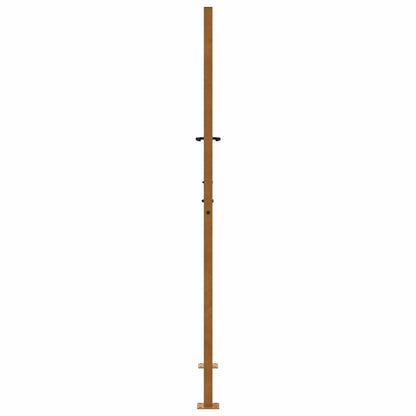 Garden Gate 100x175 cm Weathering Steel Flame Design