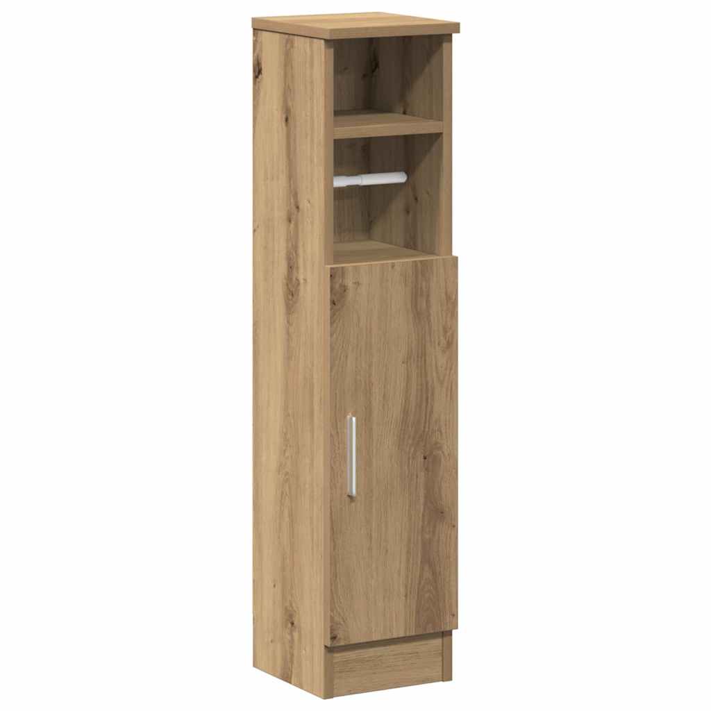 Bathroom Cabinet | Artisan oak | Engineered wood | Slim