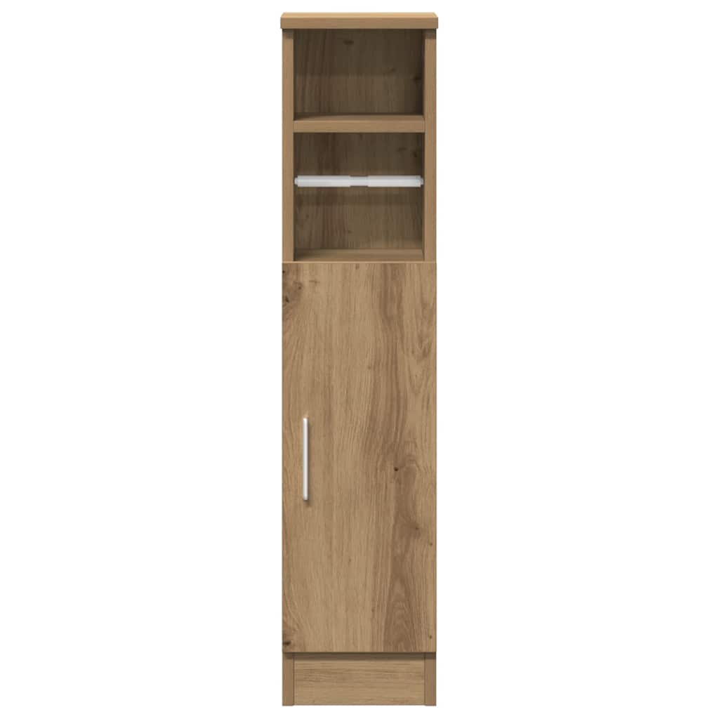 Bathroom Cabinet | Artisan oak | Engineered wood | Slim