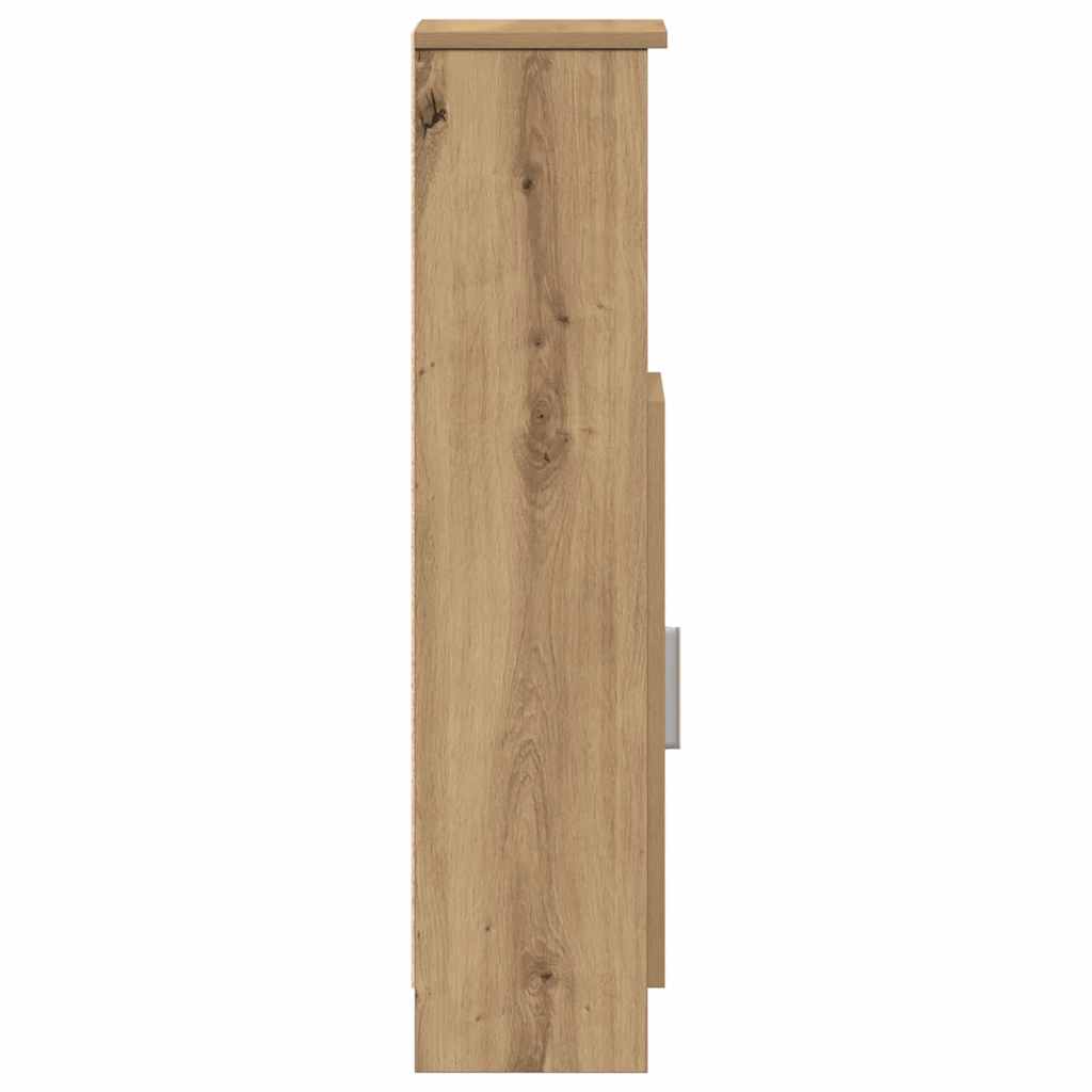 Bathroom Cabinet | Artisan oak | Engineered wood | Slim