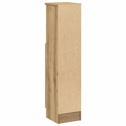 Bathroom Cabinet | Artisan oak | Engineered wood | Slim