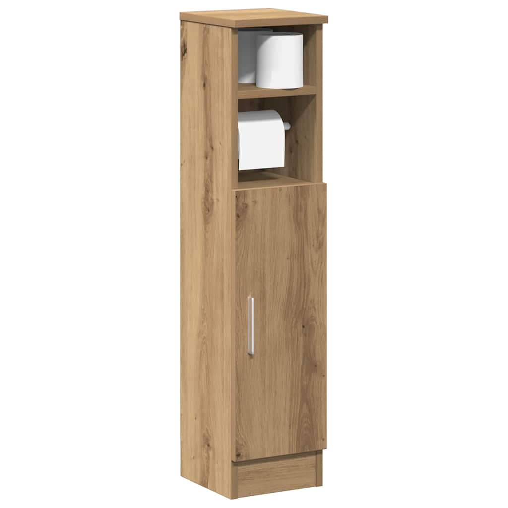 Bathroom Cabinet | Artisan oak | Engineered wood | Slim