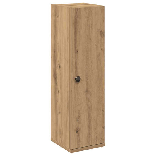 Bathroom Cabinet with Roll Holder Artisan Oak 20.5x22x72 cm