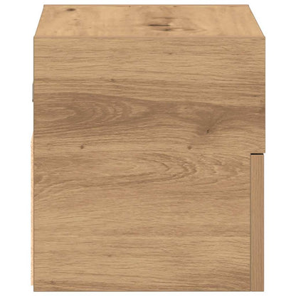 Wall-mounted Bedside Cabinet Artisan Oak 45x26x28.5 cm