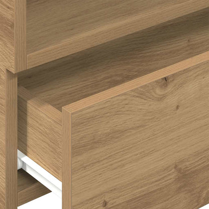 Wall-mounted Bedside Cabinet Artisan Oak 45x26x28.5 cm