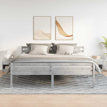 Bedside Cabinets 2 pcs with Drawer Concrete Grey 39x28x41 cm