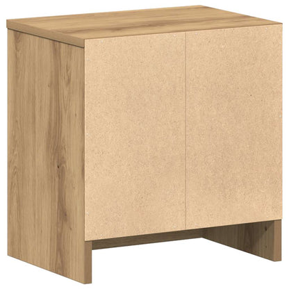 Bedside Cabinets 2 pcs with Drawer Artisan Oak 39x28x41 cm