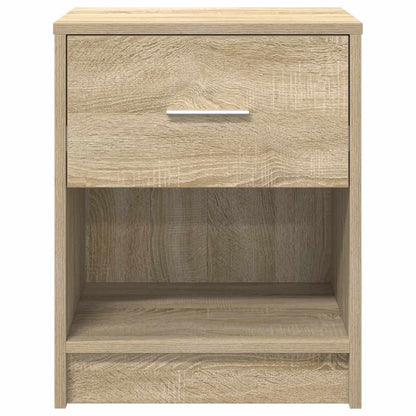 Bedside Cabinets 2 pcs with Drawer Sonoma Oak 40x34x50 cm