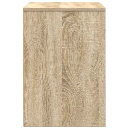 Bedside Cabinets 2 pcs with Drawer Sonoma Oak 40x34x50 cm