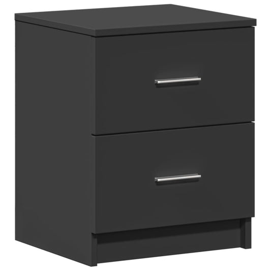 Bedside Cabinet | Black | Engineered wood | Standard | Bedside Cabinet