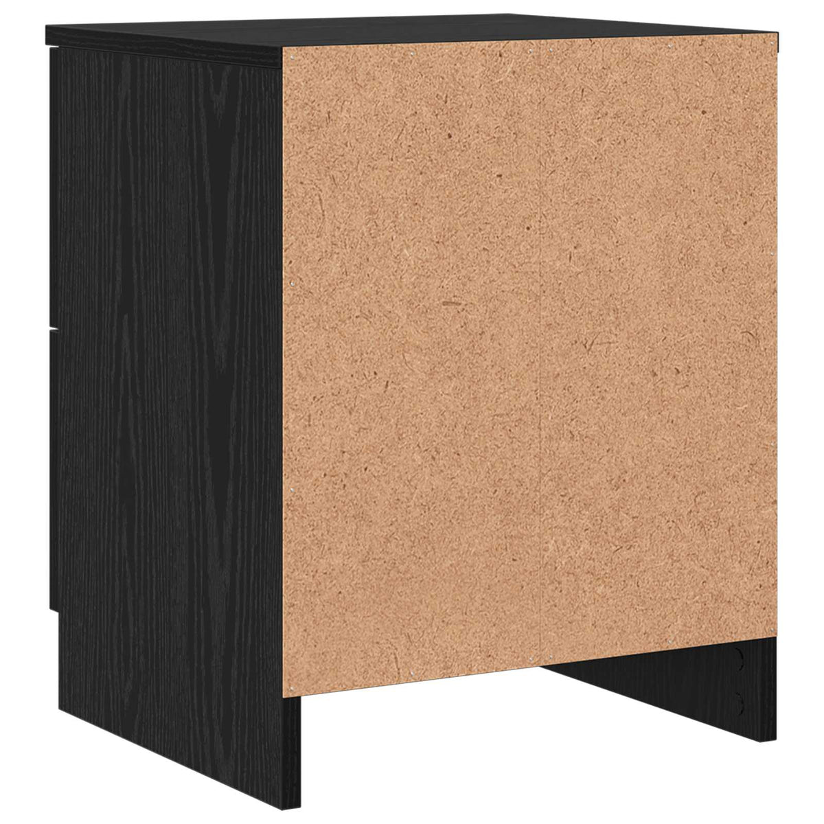 Bedside Cabinets 2 pcs with 2 Drawers Black 40x36x50 cm