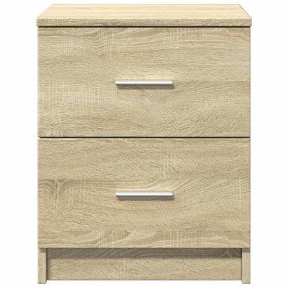 Bedside Cabinet with 2 Drawers Sonoma Oak 40x36x50 cm