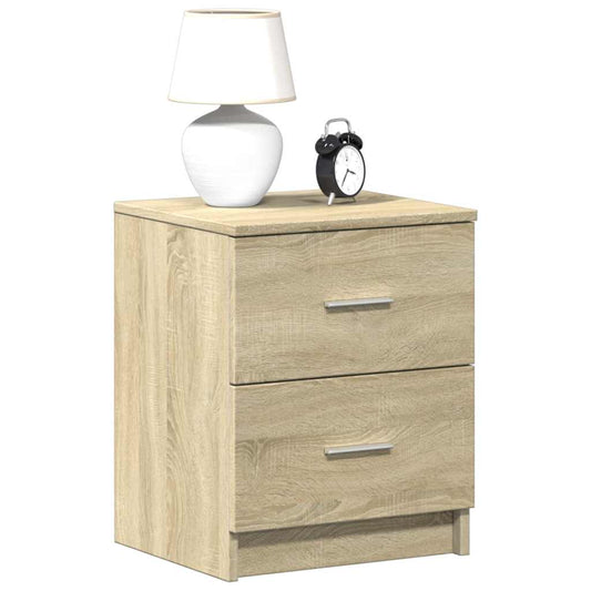 Bedside Cabinet | Sonoma oak | Engineered wood | Medium | Bedside Cabinet
