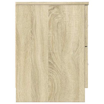Bedside Cabinets 2 pcs with 2 Drawers Sonoma Oak 40x36x50 cm