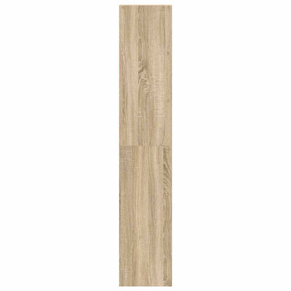 Bookcases 2 pcs Stackable Sonoma Oak 30x30x80 cm Engineered Wood