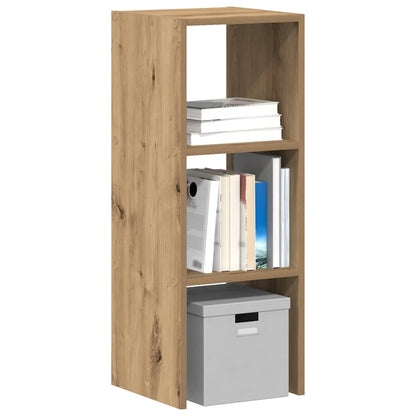 Bookcase Stackable Artisan Oak 30x30x80 cm Engineered Wood