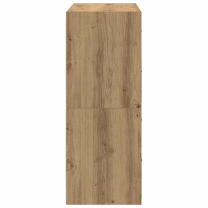 Cabinets with 2 Drawers 2 pcs Artisan Oak 60x31x40 cm Engineered Wood