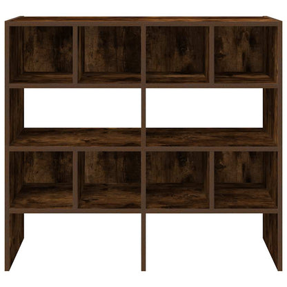 Shoe Racks 2 pcs Stackable Smoked Oak 89.5x30x40 cm