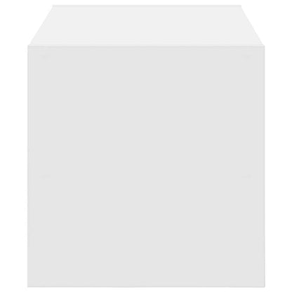 Shoe Rack Stackable White 60x30x30.5 cm