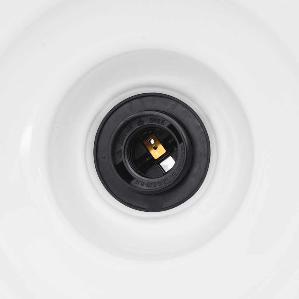 Pendant Lamp Height Adjustable E27 Gloss Grey Ø 31 cm Metal