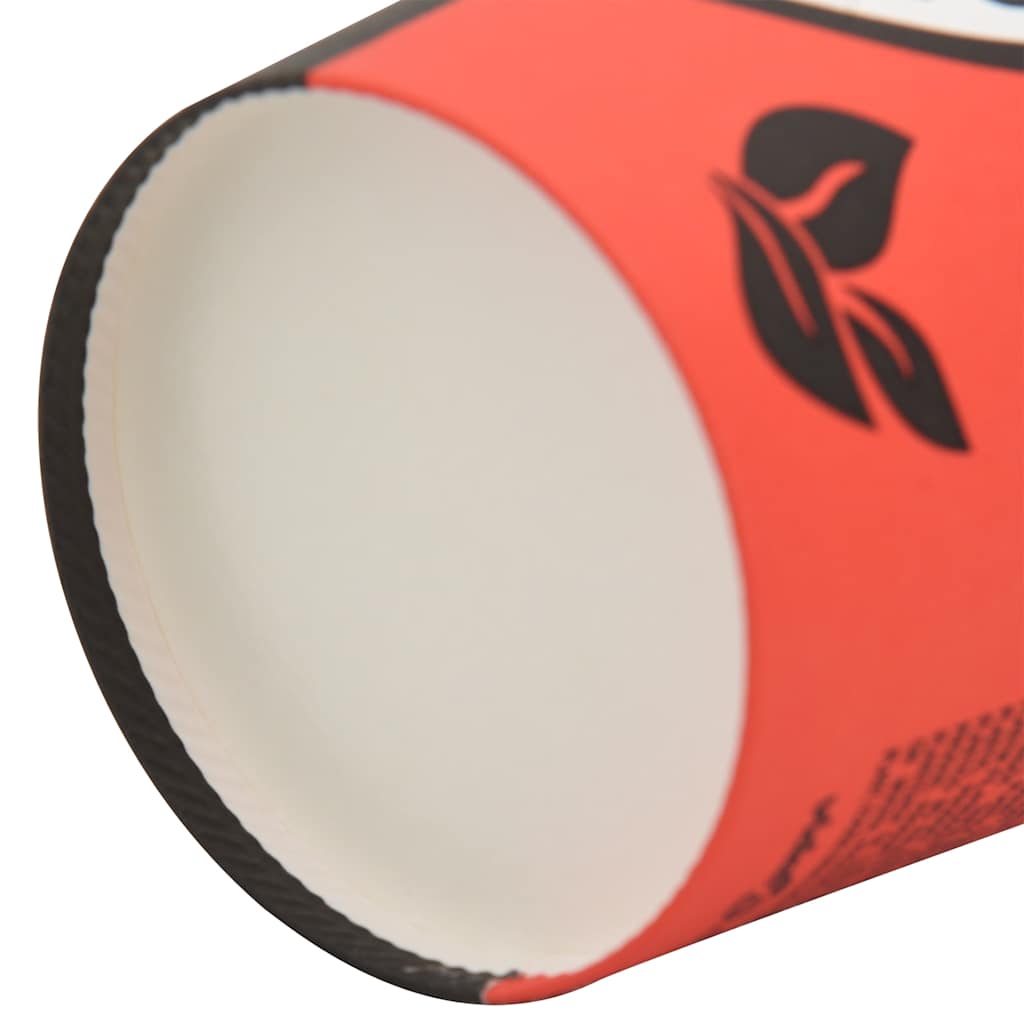 Paper Coffee Cups 1000 pcs 12oz 300ml Red and Black