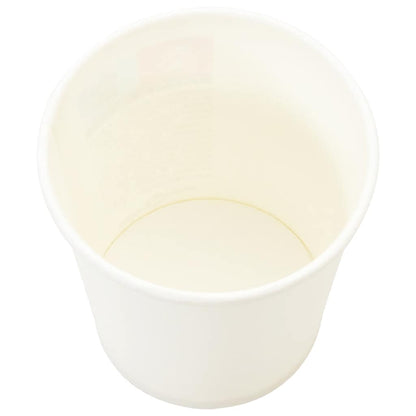 Paper Coffee Cups 1000 pcs 4oz 100ml White