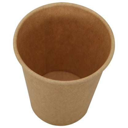 Paper Coffee Cups 1000 pcs 4oz 100ml Brown